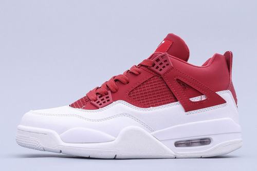 Retro Air Jordan 4 White Red-156