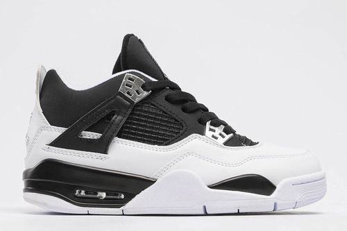 Retro Air Jordan 4 Black White