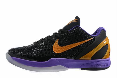 Kobe 6 Black Yellow Purple