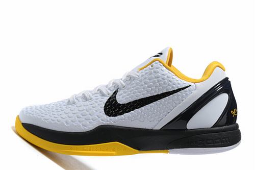 Kobe 6 White Del Sol