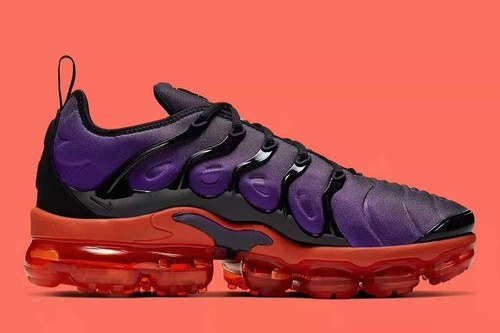 Air VaporMax Plus Black Purple Wine Red