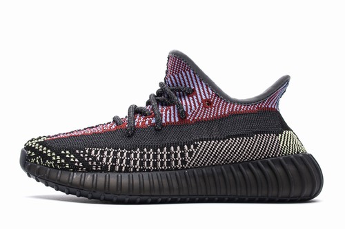 Yeezy Boost 350 V2 Black White Red-45