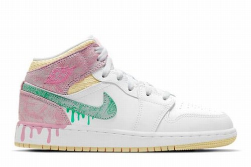 Air Jordan 1 Mid SE Strawberry Ice Cream