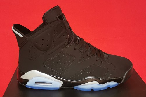 Air Jordan 6 Chrome Black Silver