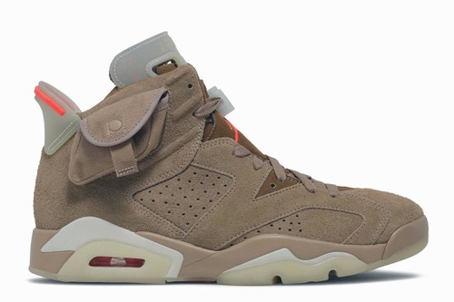 TS x Air Jordan 6 British Khaki