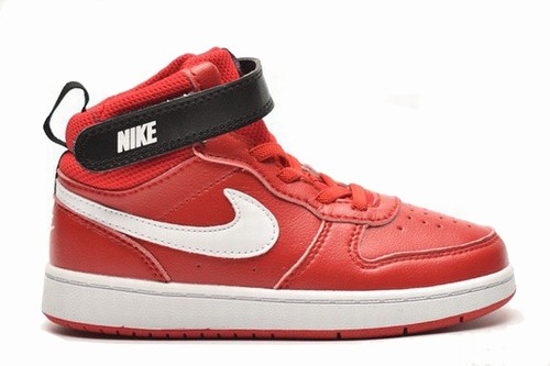 Air Force One High Red White Black Kids