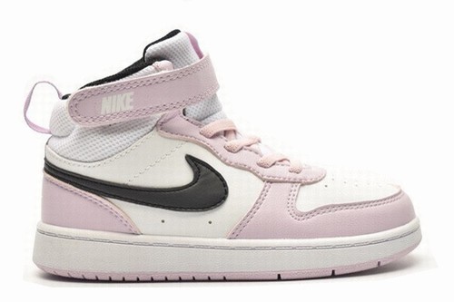 Air Force One High Pink White Black Kids