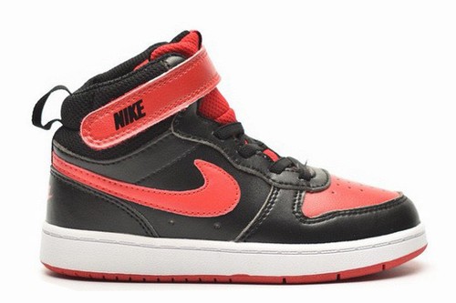 Air Force One High Black Red Kids