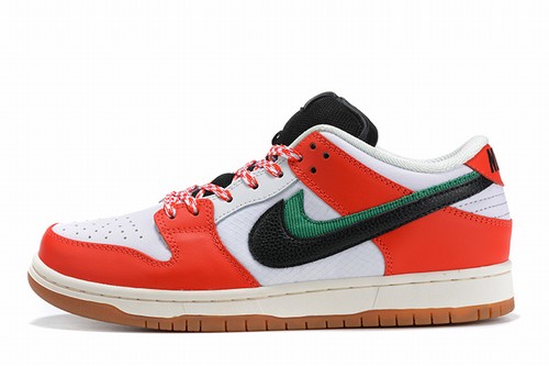 Dunk SB Low White Red Green Black