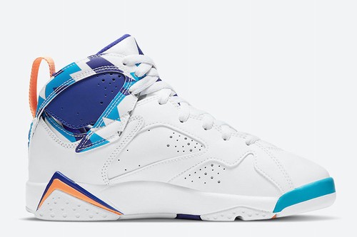 Retro Air Jordan 7 GS Chlorine Blue