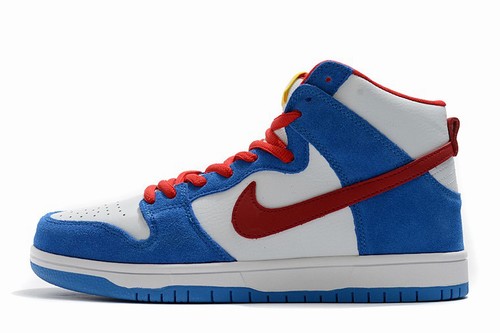 Dunk SB High Blue White Red