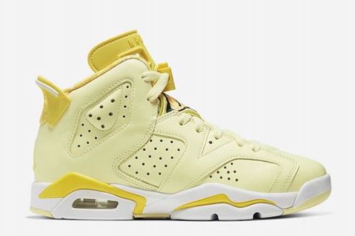 Air Jordan 6 Dynamic Yellow White GS