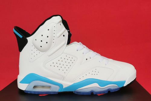 Retro Air Jordan 6 White Blue