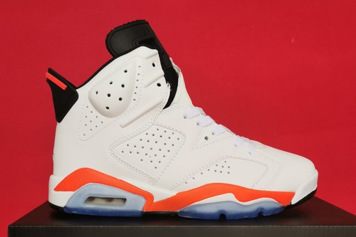 Retro Air Jordan 6 White Orange