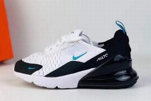 Air Max 270 White Black Green Kids