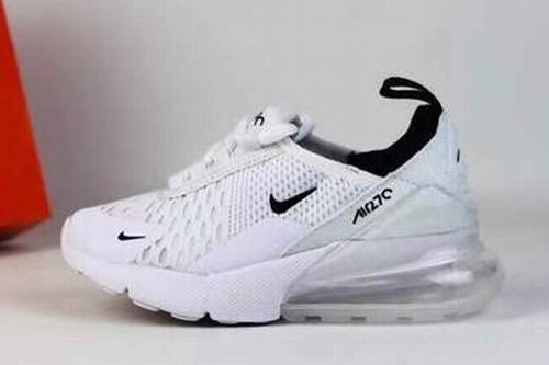 Air Max 270 White Black Kids