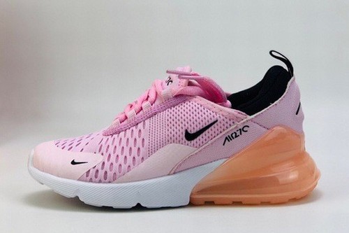 Air Max 270 Pink Orange Black Kids