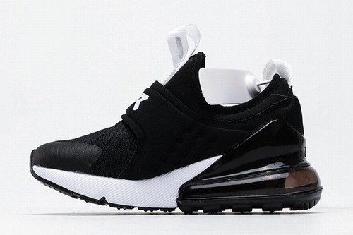 Air Max 270 Black White Kids