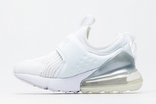 Air Max 270 White Silver Kids