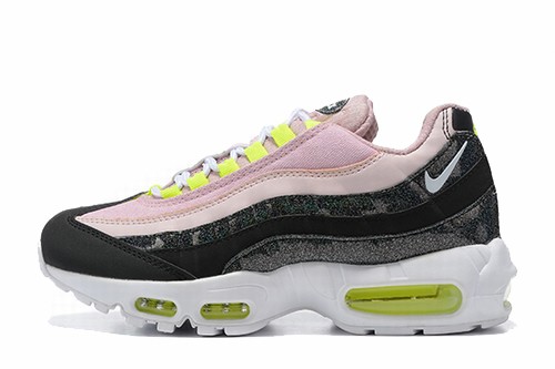 Air Max 95 Women Black Pink Green