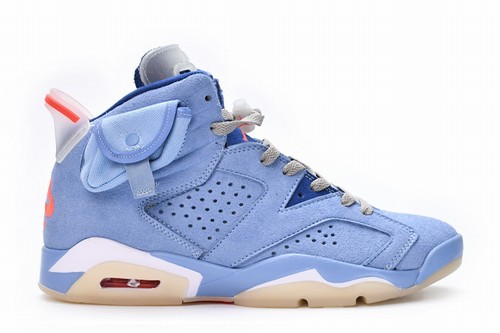 Retro Air Jordan 6 North Carolina Blue