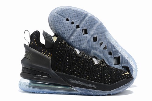 LeBron 18 Black Gold