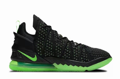 LeBron 18 Black Green