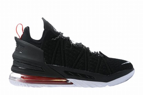 LeBron 18 Black Red