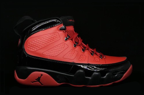 Retro Air Jordan 9 Black Red