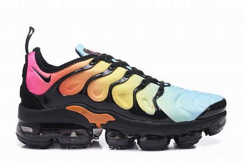 Air VaporMax Plus Black Yellow Blue Pink