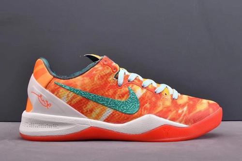 Zoom Kobe 8 Orange Green