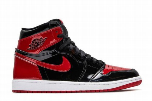 Air Jordan1 High OG Bred Patent GS