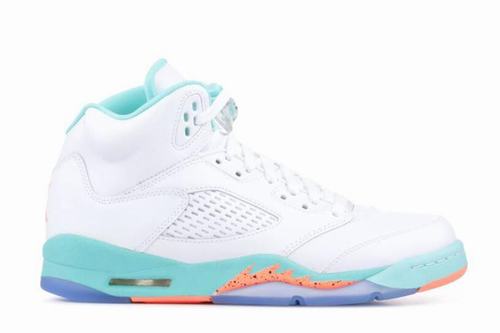 Retro Air Jordan 5 Light Aqua GS