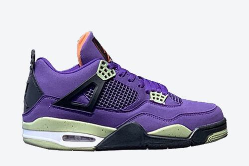 Air Jordan 4 Canyon Purple Retro GS