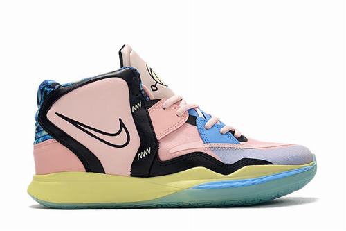 Kyrie Irving 8 Pink Blue Yellow