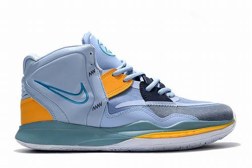 Kyrie Irving 8 Light Blue Grey Orange