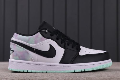 Air Jordan 1 Low White Black Colorful