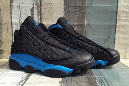 Air Jordan 13 Black Blue 3M