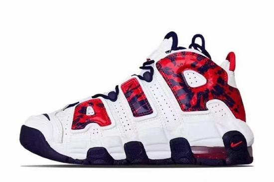 Air More Uptempo White Red