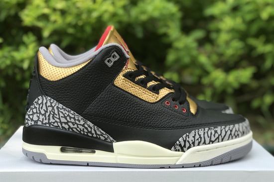 Air Jordan 3 Black Gold Retro