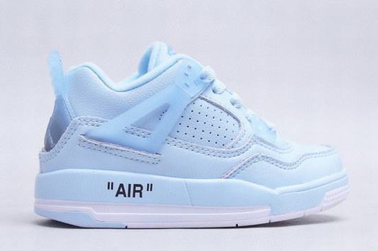 Retro Air Jordan 4 Kids UNC