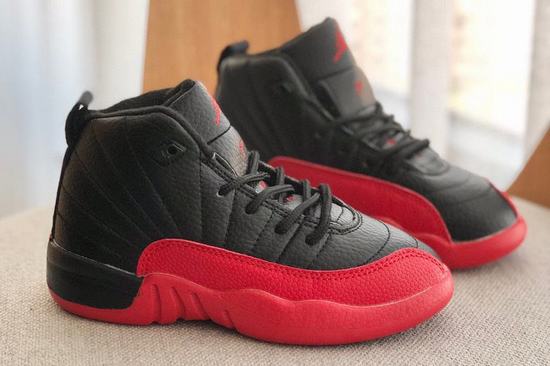 Retro Air Jordan 12 Kids Bred