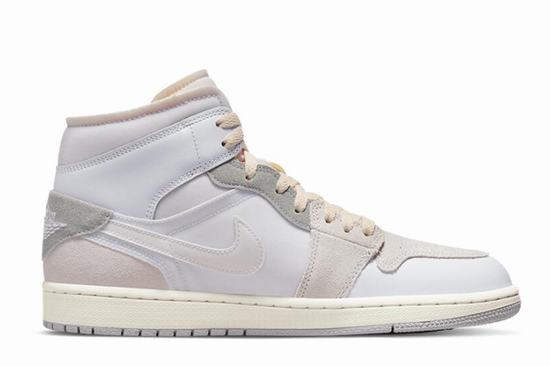 Air Jordan 1 SE Craft White and Phantom GS