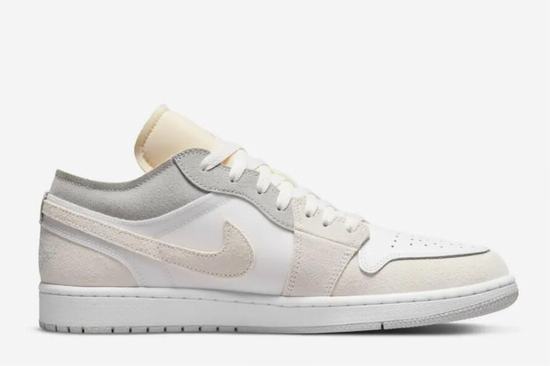 Air Jordan 1 Low White Phantom GS