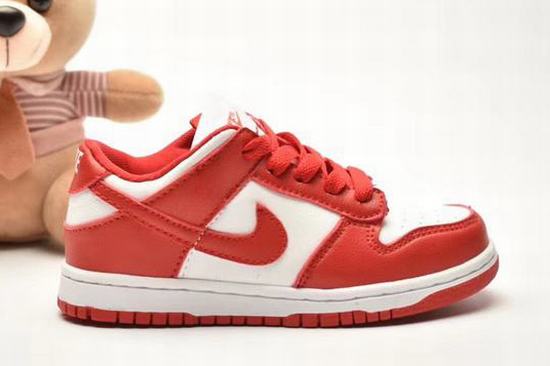 Dunk SB Low Fire Red Kids