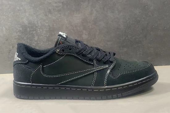 Travis Scott x Jordan 1 Low OG Triple Black