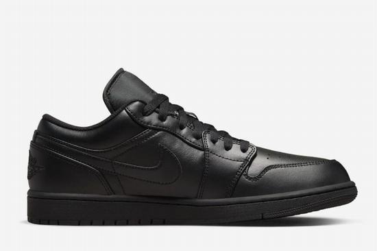 Retro Air Jordan 1 Low Triple Black