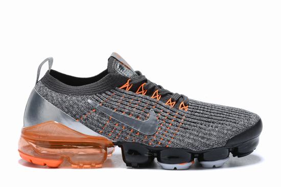 Air VaporMax Flyknit 3.0 Black Orange GS