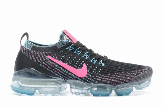 Air VaporMax Flyknit 3.0 Black Pink GS