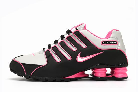 Shox NZ Black White Pink GS